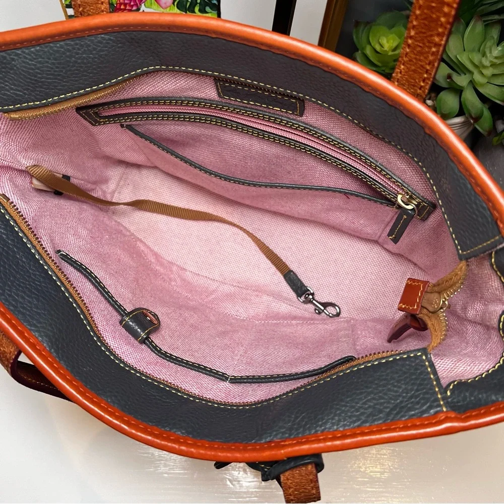 Dooney & Bourke Pebble Grain Small Charleston Shopper Tote - Picture 16 of 16